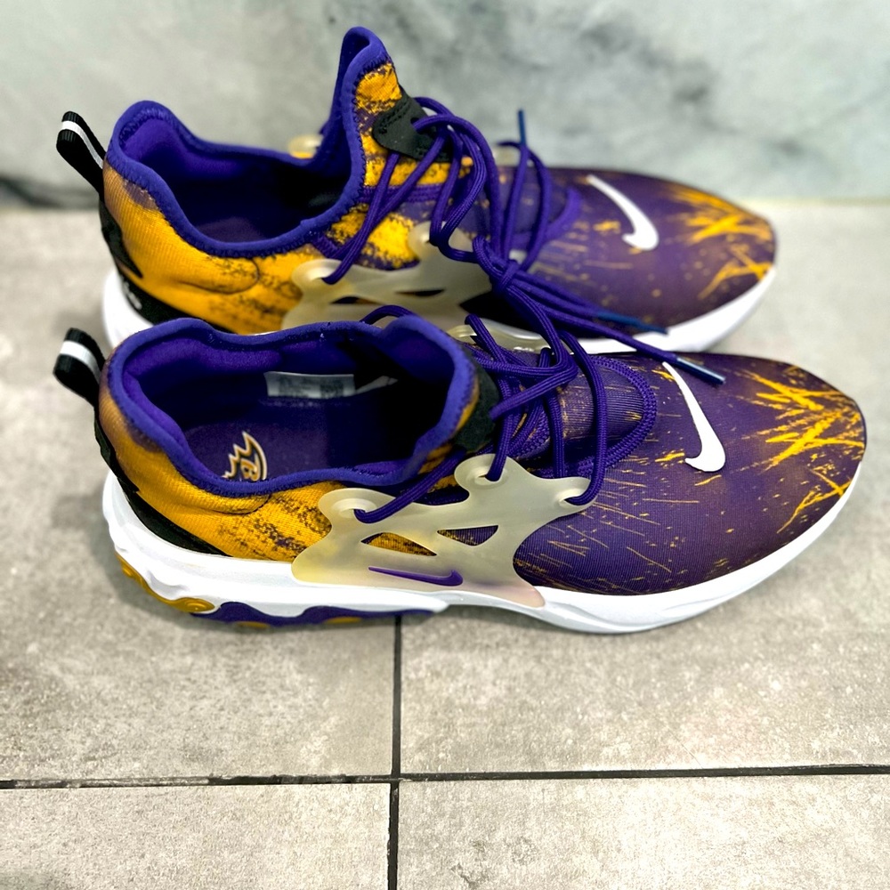 Custom Ravens Nike sneakers. Mens 11. Never used